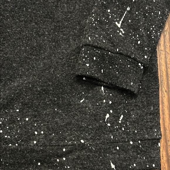 Chaser NYC Dark Charcoal Gray Long Sleeve Tee - Picture 3 of 4